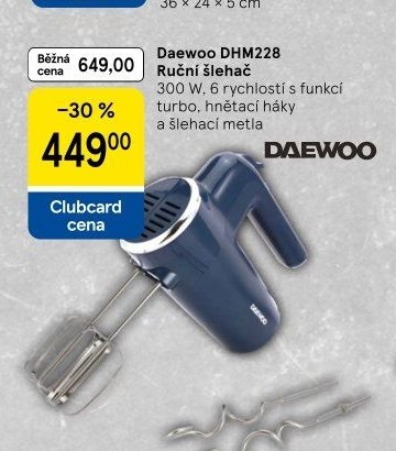 Daewoo DHM228 Ruční šlehač