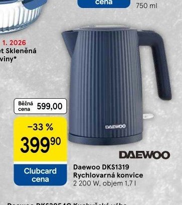 Daewoo DKS1319 Rychlovarná konvice