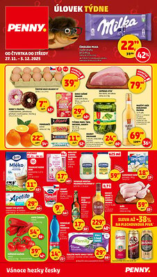 aktuální leták Penny Market 27.11.2025-3.12.2025