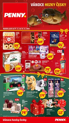 aktuální leták Penny Market 27.11.2025-10.12.2025