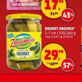 OKURKY ZNOJMIA
