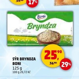 SÝR BRYNDZA BONI 125 g