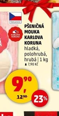 PŠENIČNÁ MOUKA KARLOVA KORUNA 1 kg
