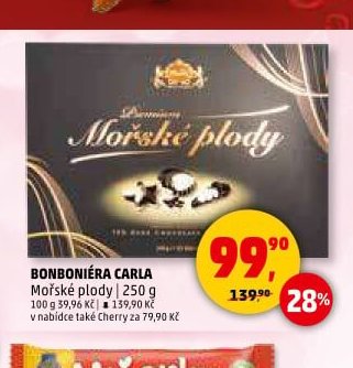 Bonboniéra Carla Mořské plody