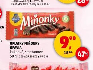 Oplatky Miňonky Opavia