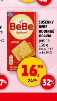 Sušenky BeBe Rodinné Opavia