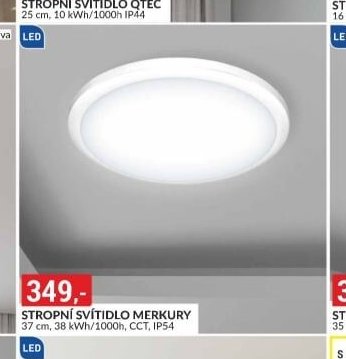 STROPNÍ SVÍTIDLO MERKURY