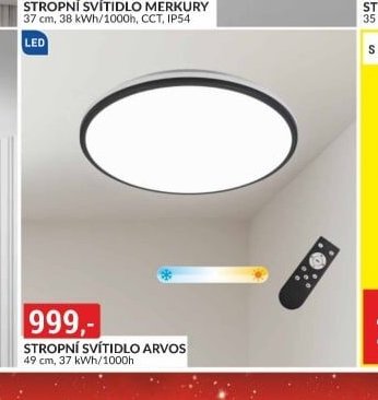 STROPNÍ SVÍTIDLO ARVOS