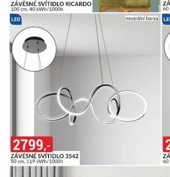 ZÁVĚSNÉ SVÍTIDLO 3542
