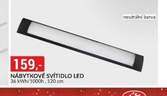 NÁBYTKOVÉ SVÍTIDLO LED (120 cm)
