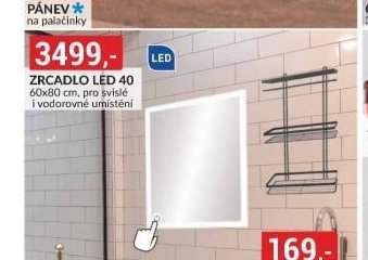 ZRCADLO LED 40