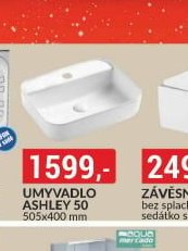 Umyvadlo Ashley 50