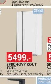 Sprchový kout Toto