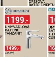 Umyvadlová baterie Tanzanit