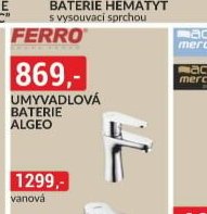 Umyvadlová baterie Algeo