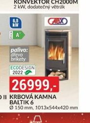Krbová kamna Baltik 6
