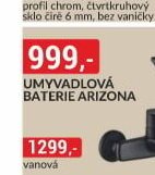 UMYVADLOVÁ BATERIE ARIZONA