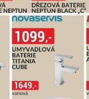 UMYVADLOVÁ BATERIE TITANIA CUBE