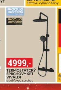 TERMOSTATICKÝ SPRCHOVÝ SET VIVALDI
