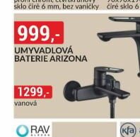 UMYVADLOVÁ BATERIE ARIZONA