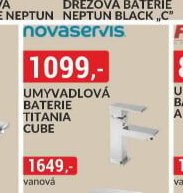 UMYVADLOVÁ BATERIE TITANIA CUBE