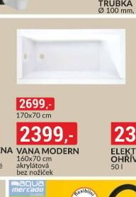 Vana MODERN 160x70 cm
