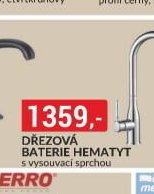 Dřezová baterie HEMATYT
