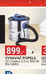 Vysavač popela 15 l