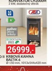 Krbová kamna Baltik 6