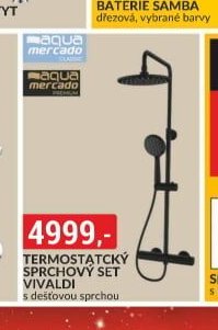 TERMOSTATICKÝ SPRCHOVÝ SET VIVALDI