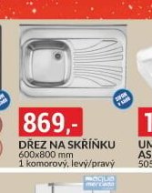 Dřez na skřínku