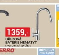 Dřezová baterie HEMATYT