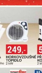 Horkovzdušné topidlo