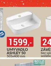 Umyvadlo Ashley 50