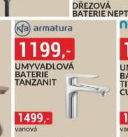 Umyvadlová baterie Tanzanit