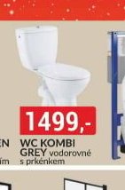 WC kombi GREY