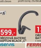 Dřezová baterie NEPTUN BLACK