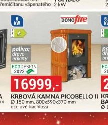 Krbová kamna Picobello II