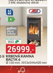 Krbová kamna Baltik 6