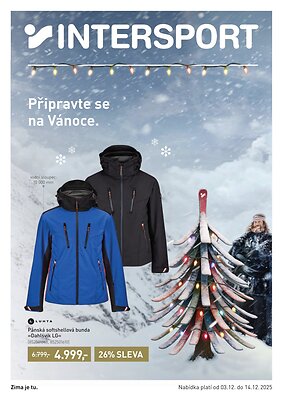 aktuální leták Intersport 3.12.2025-14.12.2025