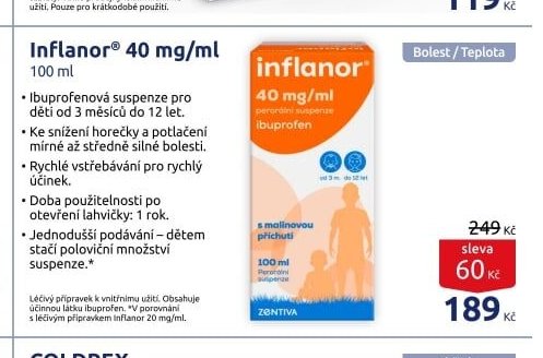 Inflanor 40 mg/ml 100 ml