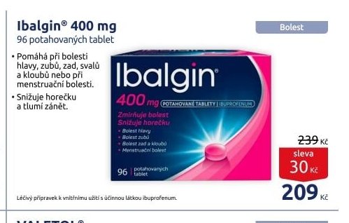 Ibalgin 400 mg 96 potahovaných tablet