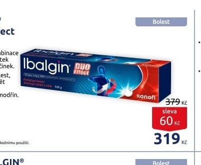 Ibalgin Duo Effect 100 g