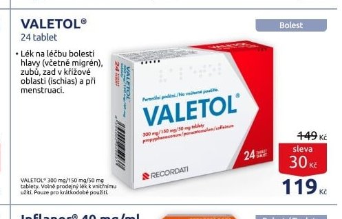 VALETOL 24 tablet
