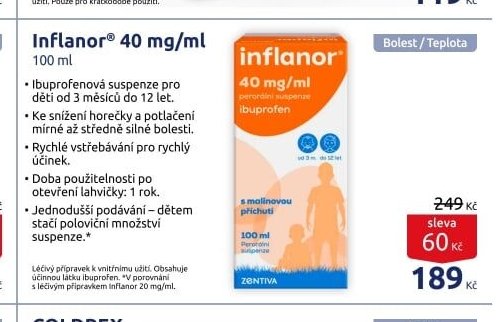 Inflanor 40 mg/ml 100 ml