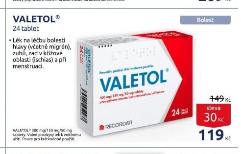 VALETOL 24 tablet
