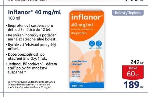 Inflanor 40 mg/ml 100 ml