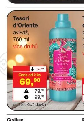 Tesori d'Oriente aviváž