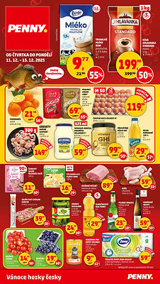 aktuální leták Penny Market 11.12.2025-15.12.2025