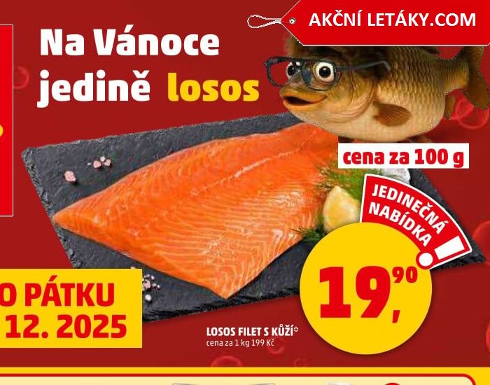 Losos filet s kůží